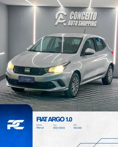 Fiat Argo 1.0 6V Flex. 2022
