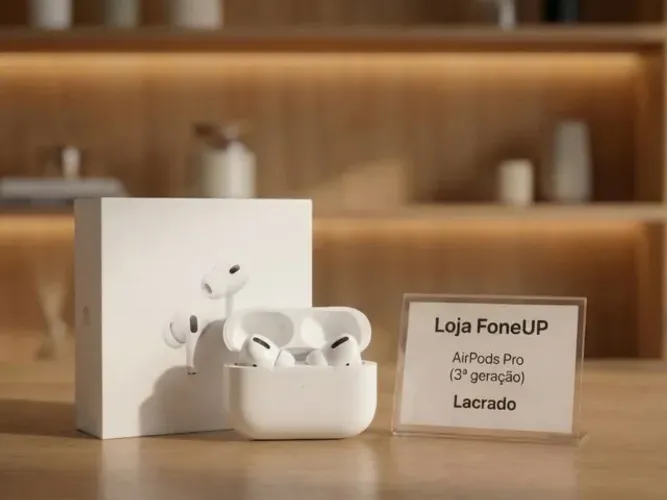 AirPods Pro (3ª geração) | Novo Lacrado | 1 ano de Garantia Apple