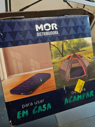 Colchao inflável solteiro mor