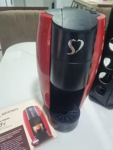 Cafeteira 3 corações LOV 