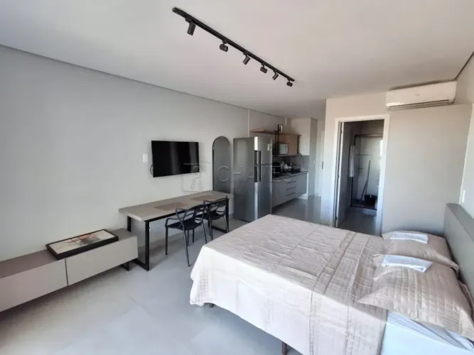 Apartamento mobiliado de 1 quarto para alugar no Edifício Pixel Residence, 38m², Monte Ale