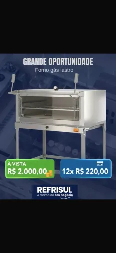 Forno gás lastro