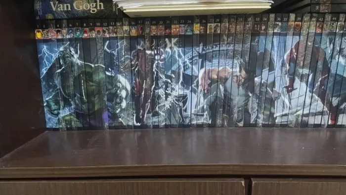 Coleção Marvel salvat 1 ao 59 exceto o 11