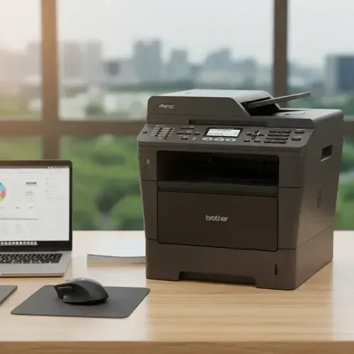 Impressora multifuncional monocromática Brother MFC-8512DN