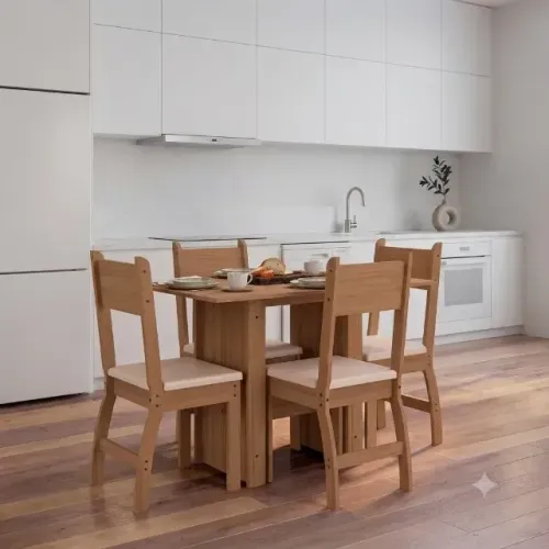 Mesa de Jantar Palace com Cadeiras Brisa