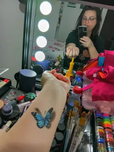 Pintura de rosto