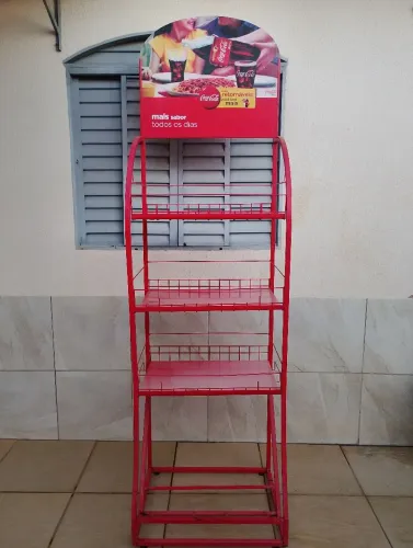 Expositor da Coca Cola