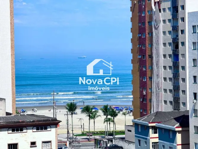 Apartamento VISTA MAR 1 dormitório na Guilhermina Lazer Completo Aceita Permuta