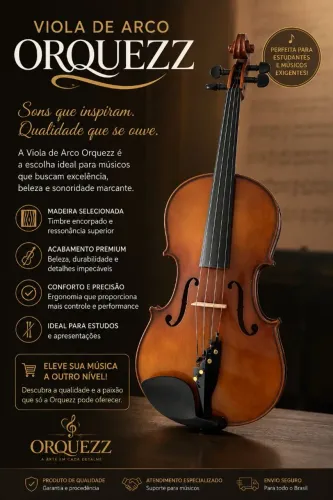 Viola orquezz tamanho 40