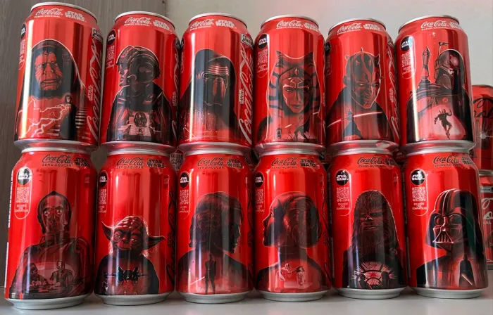 Coleção latas Coca-Cola Star Wars (lacradas)