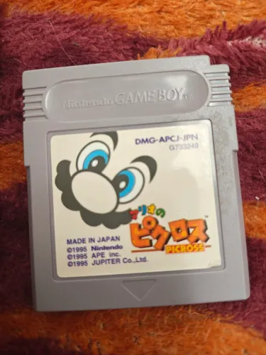 Cartucho Gameboy Color Mario Picross Original Japão