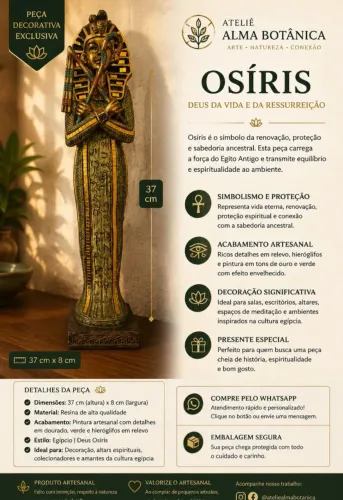 Osíris: O Guardião da Sabedoria Ancestral e da Renovação