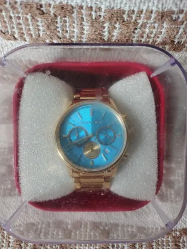 Elegante relógio Michael Koos feminino, modelo ML 5910. em estado de zero. Leiam todo!