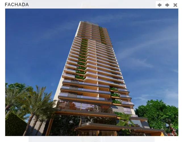 Torre Lá vie, Leal Moreira, unidade de 188 m², andar medio
