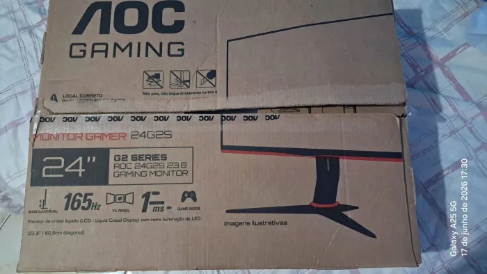 Monitor gamer aoc 24