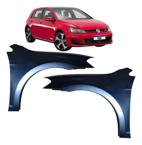 Par Paralama Dianteiro Vw Golf 2014 2015 2016 2017 2018