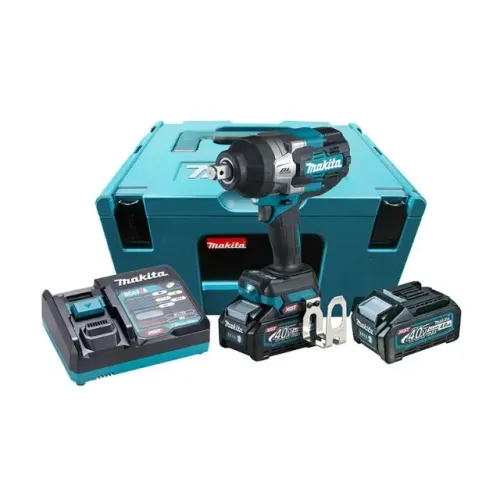 Chave de impacto 1/2pol c/2 baterias 40V-4Ah ( Makita )