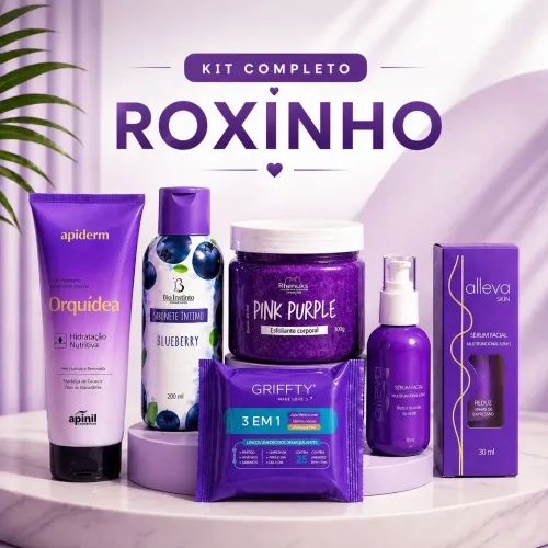 Skin Care Roxinho completo 