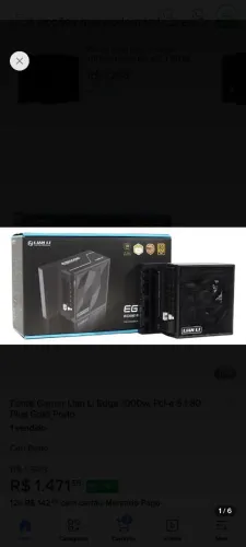 Fonte Lian li EDGE 1000w