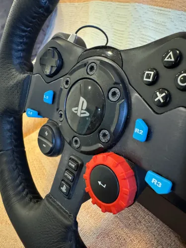 Volante Logitech G29 + câmbio manual