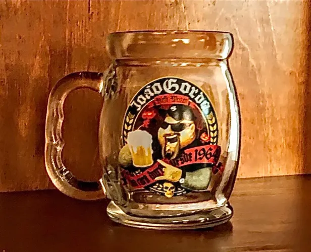 CANECA CHOPP COMEMORATIVA JOÃO GORDO