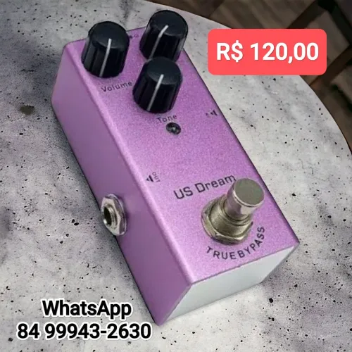 Pedal de Guitarra Us Dream Distorção novo