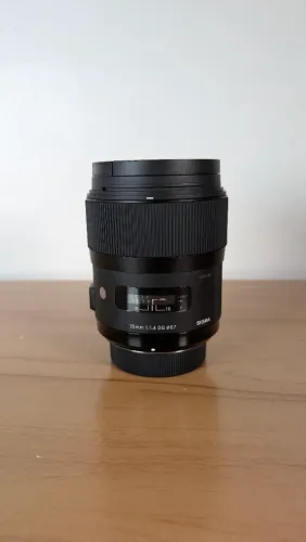 Lente Sigma 35mm f/1.4 DG Art para Nikon - Raridade / Impecável