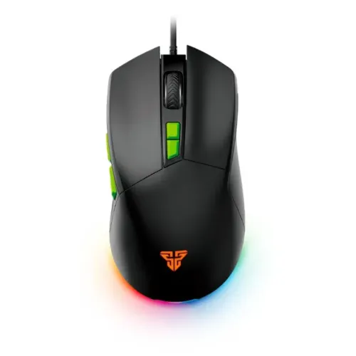 Mouse Gamer com Fio Fantech Phantom II VX6, 7200 DPI, 7 botões, Preto, Novo Lacrado
