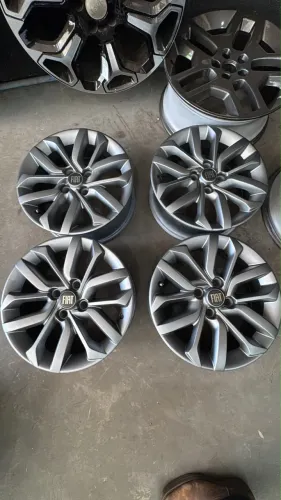 Jogo de Rodas Aro 15 Original Fiat