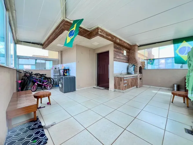Cobertura à venda, 4 quartos, 2 suítes, 2 vagas, Piratininga - Belo Horizonte/MG