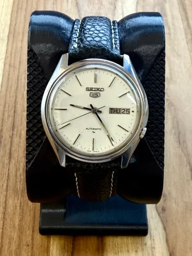 Relógio Seiko 5 White Dial * - 1980