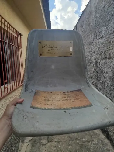 Cadeira do antigo Palestra Itália