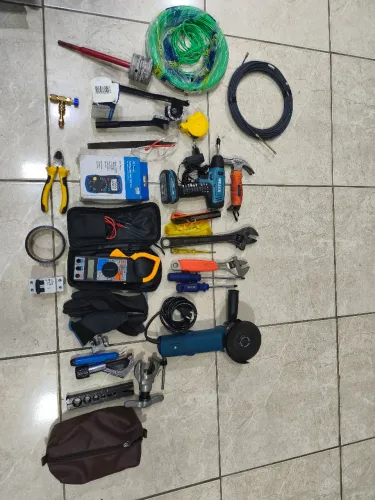 Kit instalação de ar condicionado 
