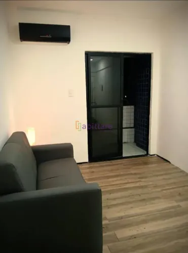 Alugo Flat com 1 quarto no Edfício Biarritz - Na entrada da Litorânea