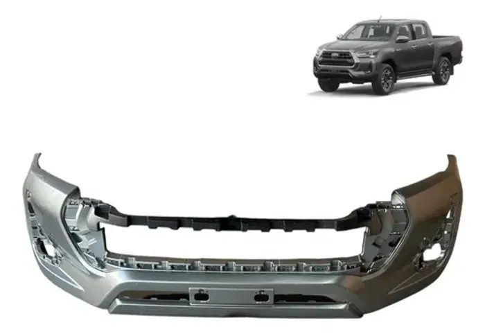 Para Choque Hilux 2021 2022 2023 2024 Original Cinza