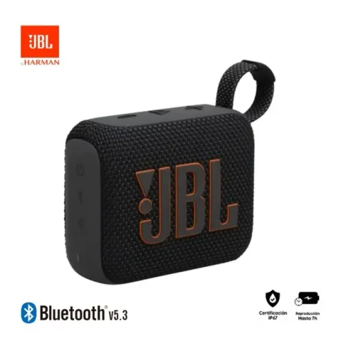 JBL Go 4 Bluetooth Original, À Prova de Água, (Lacrada + Nota e Gar. 1 Ano)