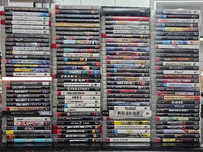Lote (123) Jogos de Playstation 3