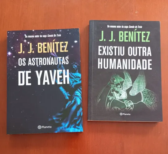 Livros J J Benitez: Os Astronautas de Yaveh + Existiu Outra Humanidade