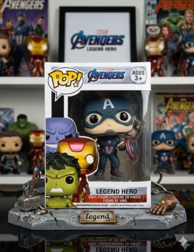 Boneco Pop Colecionável Geek Decorativo