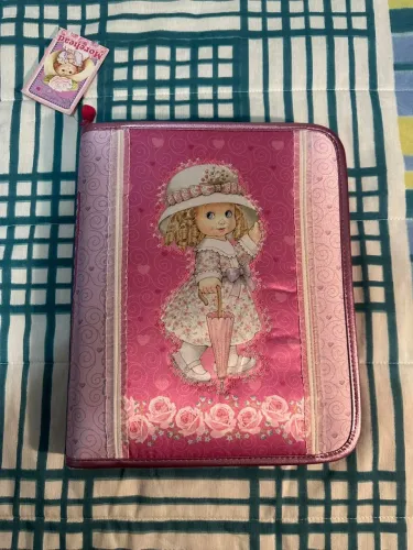 kit maria eduarda fichário + caderno 
