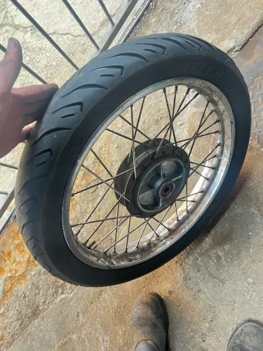 Roda traseira completa cg 150
