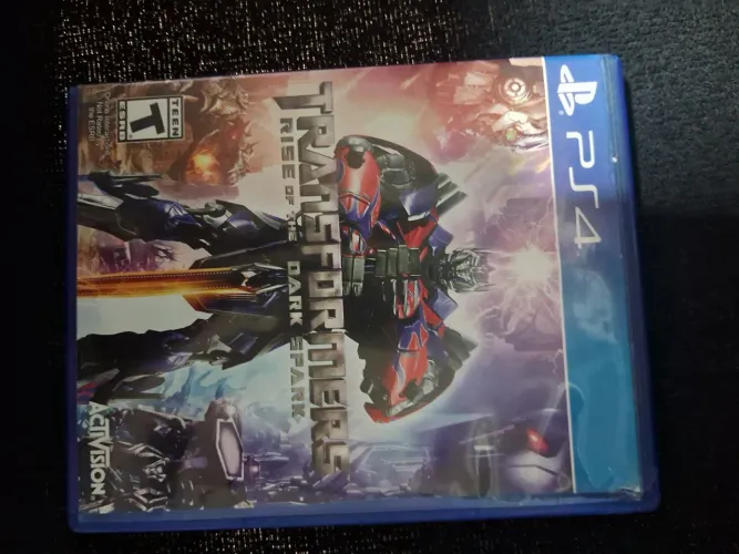 Edição mídia física transformers rise of the dark spark ps4