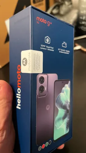 Moto G35 - 256G - Verde - Caixa lacrada