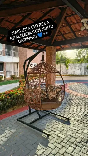 Balanço com suporte 