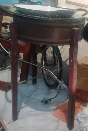 Fogão com tacho 
