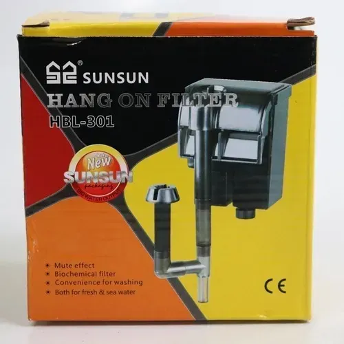 FILTRO HANG-ON SUNSUN HBL-301 - NOVO NA CAIXA