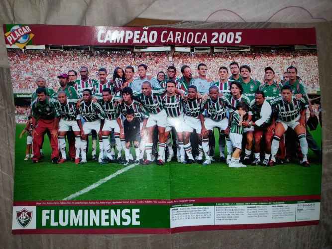 Pôster Placar 2005 Fluminense