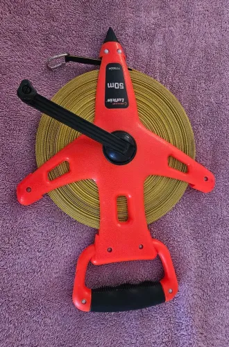Trena de Fibra de Vidro Lufkin de 50mTrena de Fibra de Vidro Lufkin de 50m