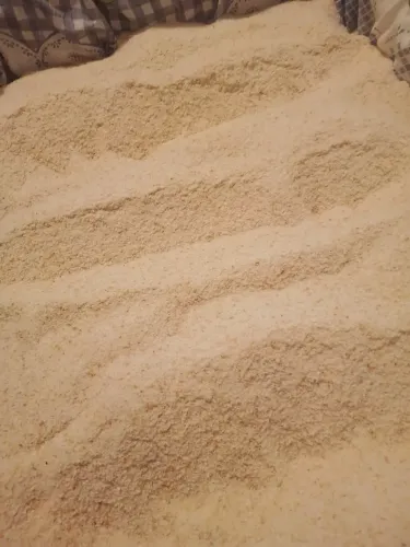 Farinha de rosa caseira