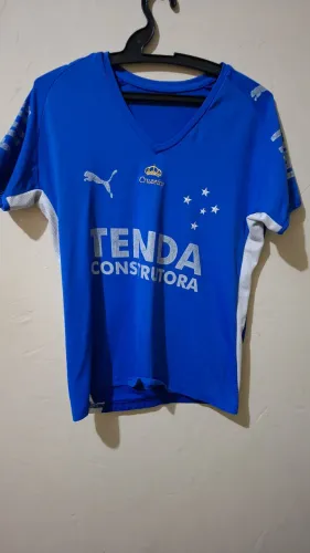 Camisa cruzeiro puma feminina
